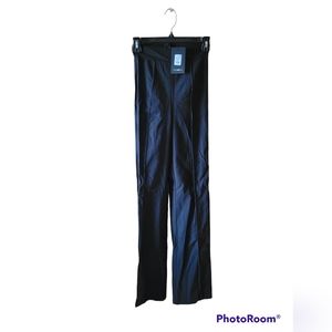 Fashio nova small black high waist flare old school fashion pants work dressy